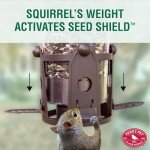 Squirrel-Proof Large Wild Bird Feeder - 4LB Capacity