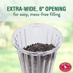 Squirrel-Proof Large Wild Bird Feeder - 4LB Capacity
