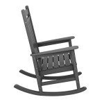 Outdoor Rocking Chair Set of 2 - Grey