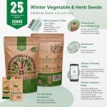 Winter Vegetable & Herb Seed Variety Pack