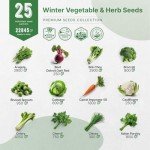 Winter Vegetable & Herb Seed Variety Pack