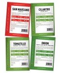 Heirloom Salsa Seed Pack: 8 Pepper & Tomato Varieties