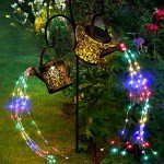 MEREAR Solar Watering Can Lights for Garden Decor