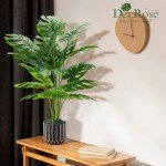 28'' Tall Faux Monstera Plant for Home Decor
