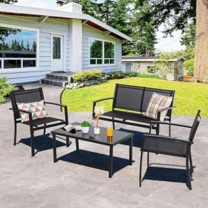 4-Piece All-Weather Patio Furniture Set