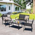 4-Piece All-Weather Patio Furniture Set