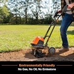 LawnMaster 13.5-Amp Electric Tiller, 18-Inch