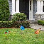 Outdoor Metal Bird Statues - Garden Décor Set