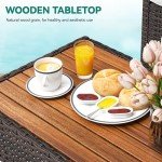 YITAHOME 4-Piece Outdoor Patio Bistro Set