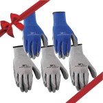 Wells Lamont Nitrile Garden Gloves, 5 Pack