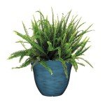 Blue Jean Honeysuckle Resin Flower Pot, 15