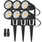 Low Voltage LED Landscape Lights - 6 Pack