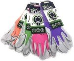 Showa Atlas 370 Medium Garden Gloves - 4 Pack