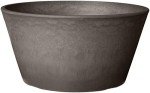 10-Inch Dark Charcoal Shallow Bulb Planter