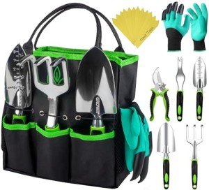 Complete Ergonomic Garden Tool Set for All
