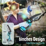 Small Cordless Chainsaw Set for Easy Pruning