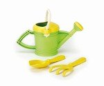 Eco-Friendly Green Toy Watering Can for Kids