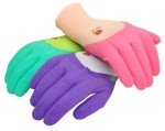 Garden Gloves for Women with Foam Grip (Set of 3)