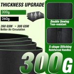 12-Pack Heavy Duty Grow Bags with Labels