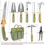 WisaKey 9-Piece Stainless Steel Gardening Tool Set