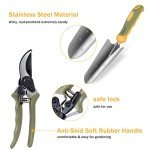WisaKey 9-Piece Stainless Steel Gardening Tool Set