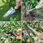 WisaKey 9-Piece Stainless Steel Gardening Tool Set