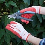 Women's Breathable Rubber Gardening Gloves - 6 Pairs