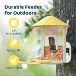 Smart Bird Feeder with AI Camera & Recognition