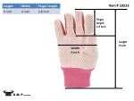 Soft Jersey Garden Gloves for Women - 3 Pairs