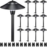 Sunvie 12-Pack Low Voltage LED Path Lights