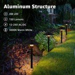 Sunvie 12-Pack Low Voltage LED Path Lights