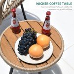 YITAHOME 4-Piece Wicker Patio Furniture Set