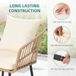 YITAHOME 4-Piece Wicker Patio Furniture Set