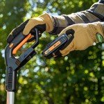 20-Volt Cordless Garden Tiller with Battery & Charger