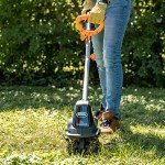 20-Volt Cordless Garden Tiller with Battery & Charger
