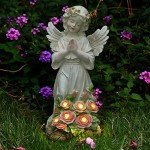 Solar Garden Angel Statue - Outdoor Patio Decor