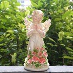 Solar Garden Angel Statue - Outdoor Patio Decor
