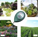 XLUX Soil Moisture Meter for Plants and Gardens