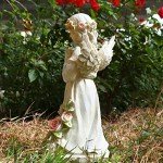 Solar Garden Angel Statue - Outdoor Patio Decor