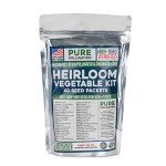 Heirloom Vegetable Seeds Variety Pack - 40 Types