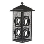 Perky-Pet Fly-Through Wild Bird Feeder - Black
