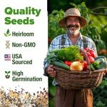 32 Heirloom Vegetable & Fruit Seed Collection