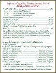 Espoma Organic Tomato-Tone Fertilizer - 4 lb Pack