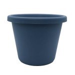 24-Inch Slate Blue Classic Round Planter Pot