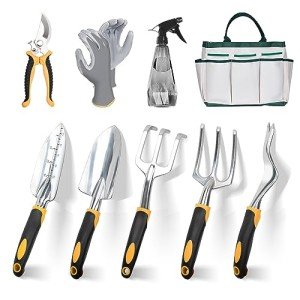 9-Piece Heavy Duty Gardening Tool Set