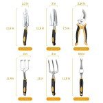 9-Piece Heavy Duty Gardening Tool Set
