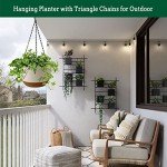Self-Watering Hanging Planters - 10 Inch, 2 Pack