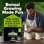 Bonsai Tree Growing Kit for Garden Lovers