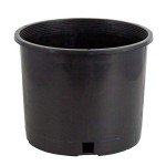 5 Gallon Wide Rim Garden Nursery Pots (Set of 5)