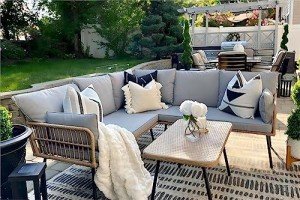YITAHOME 4-Piece Outdoor Wicker Sofa Set